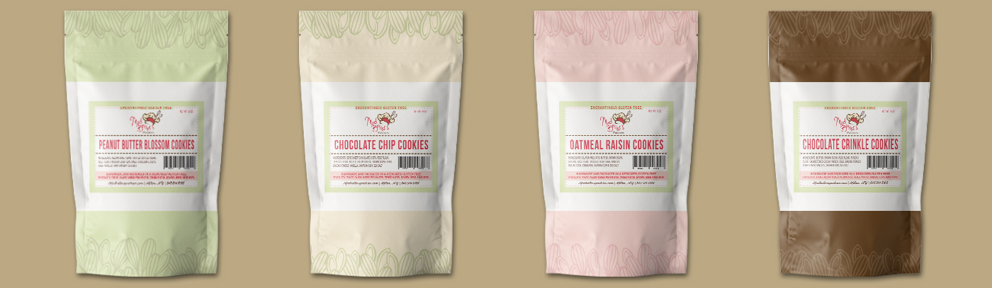 Mad Batters square label on pouches mockup