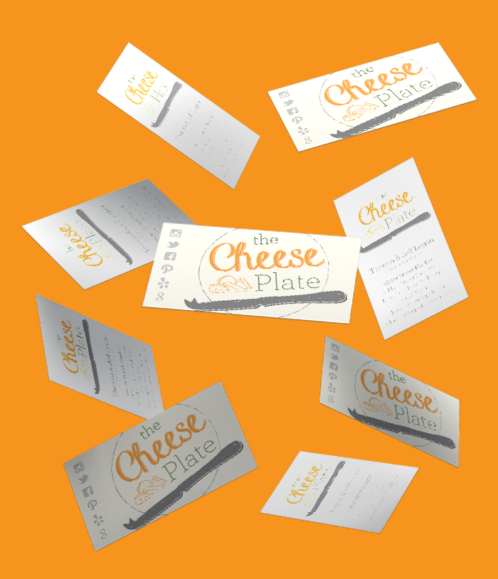 The Cheese Plate Business Card Mockup