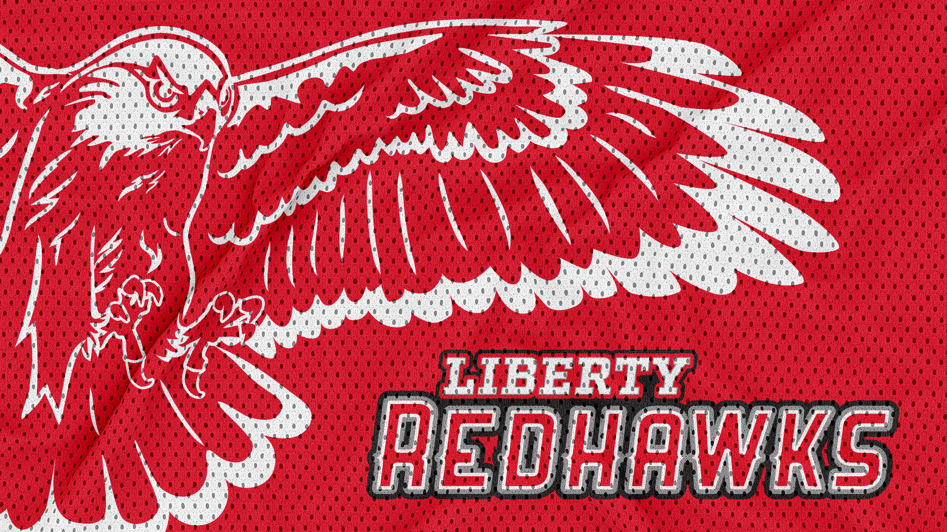 Liberty Central School District Redhawks Logo, Liberty NY